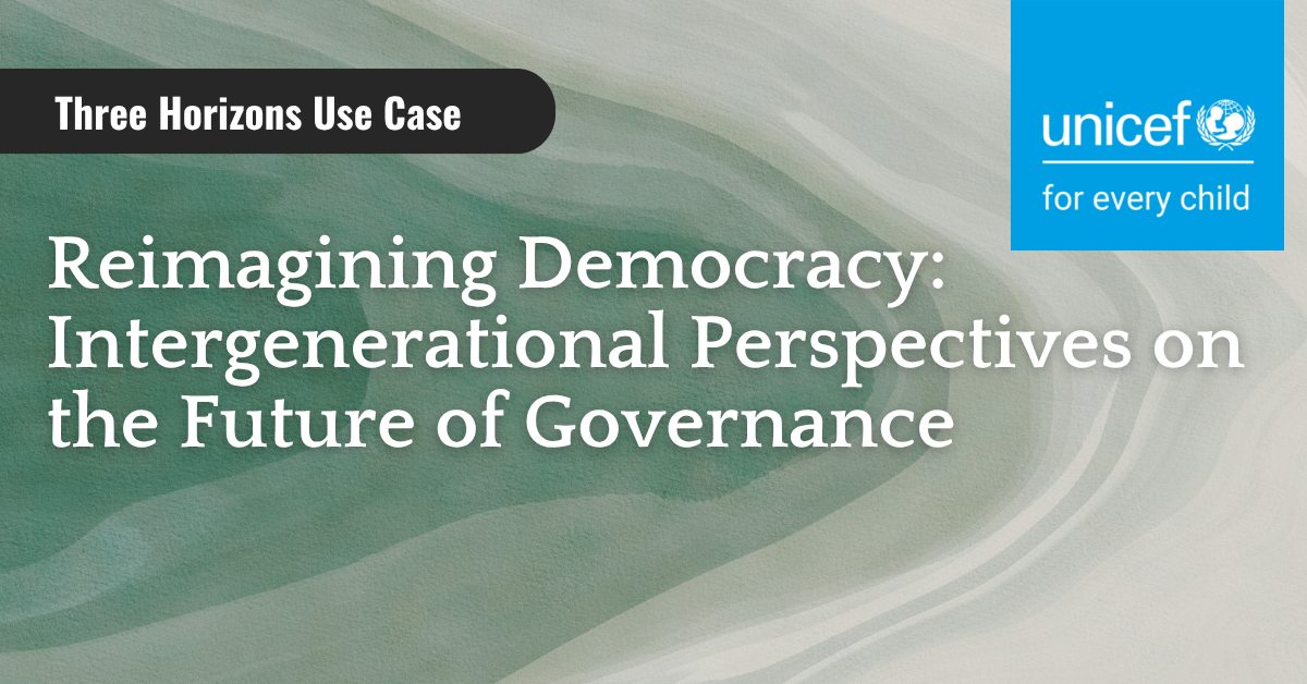 Reimagining Democracy: Intergenerational Perspectives on the Future of Governance