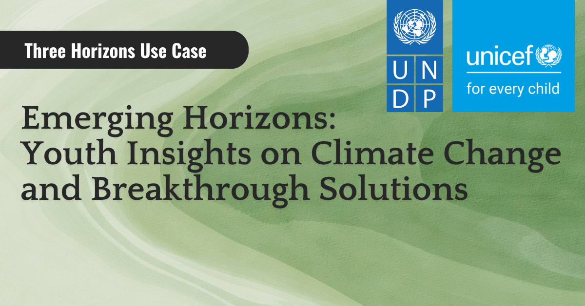 Emerging Horizons: Youth Insights on Climate Change and Breakthrough Solutions